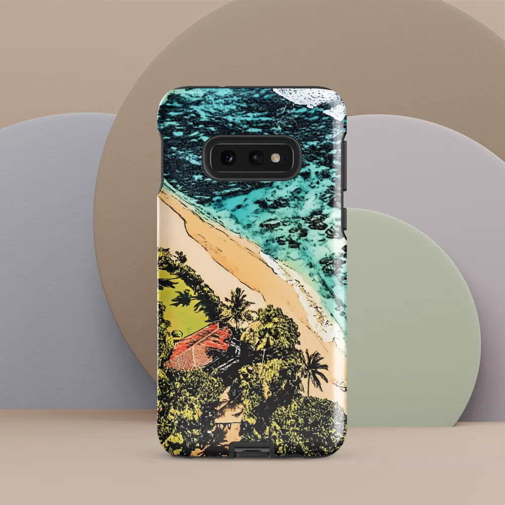 Aerial Serenity: Coastal Escape