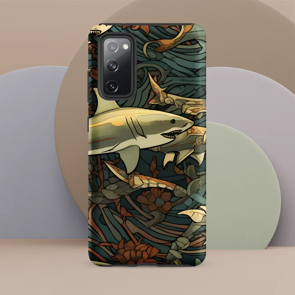Dynamic Harmony of Sharks and Flora
