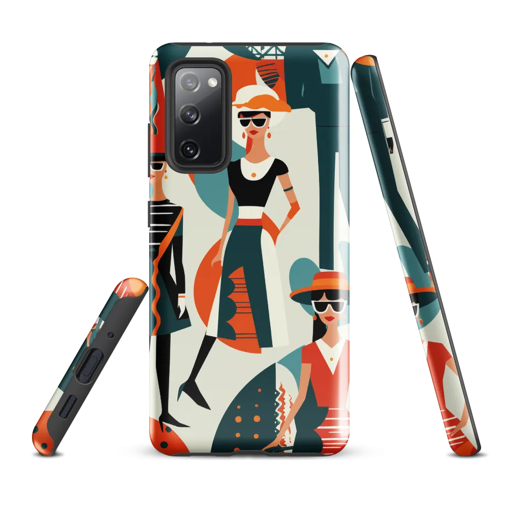 Chic Figures in Pop Art