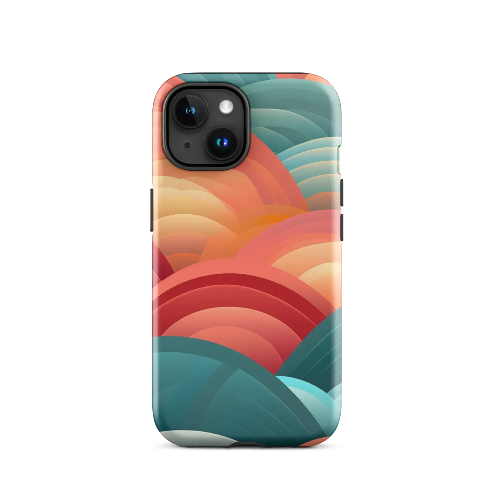 Rhythms of the Waves | Phone Case |  15 | Tough Case | Glossy