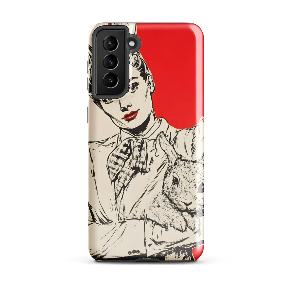 Whimsical Elegance: The Rabbit Lady