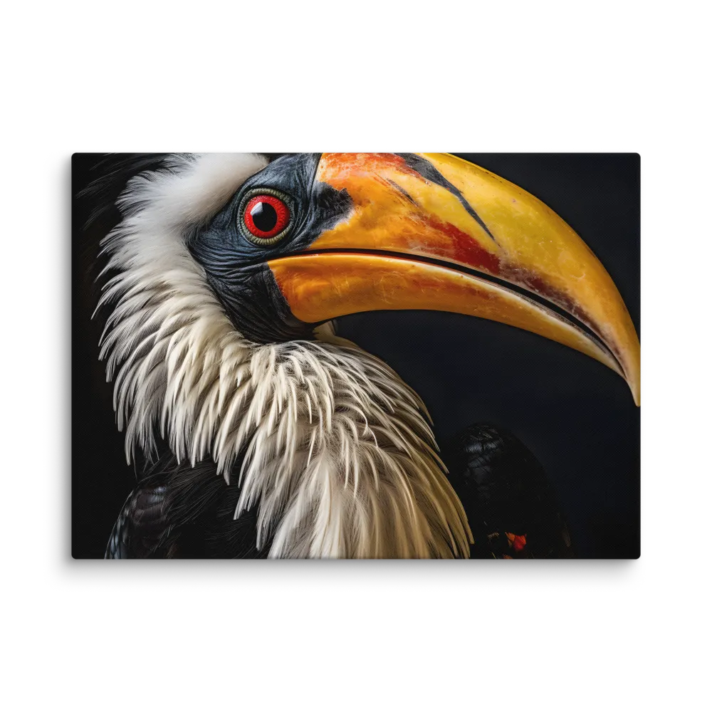 Majestic Hornbill Portrait
