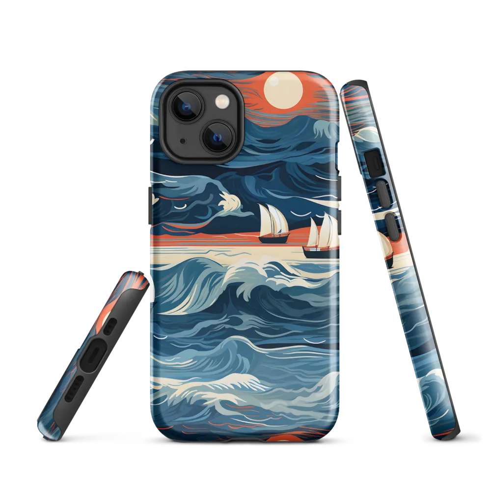 Ocean Whispers: A Voyage at Dusk