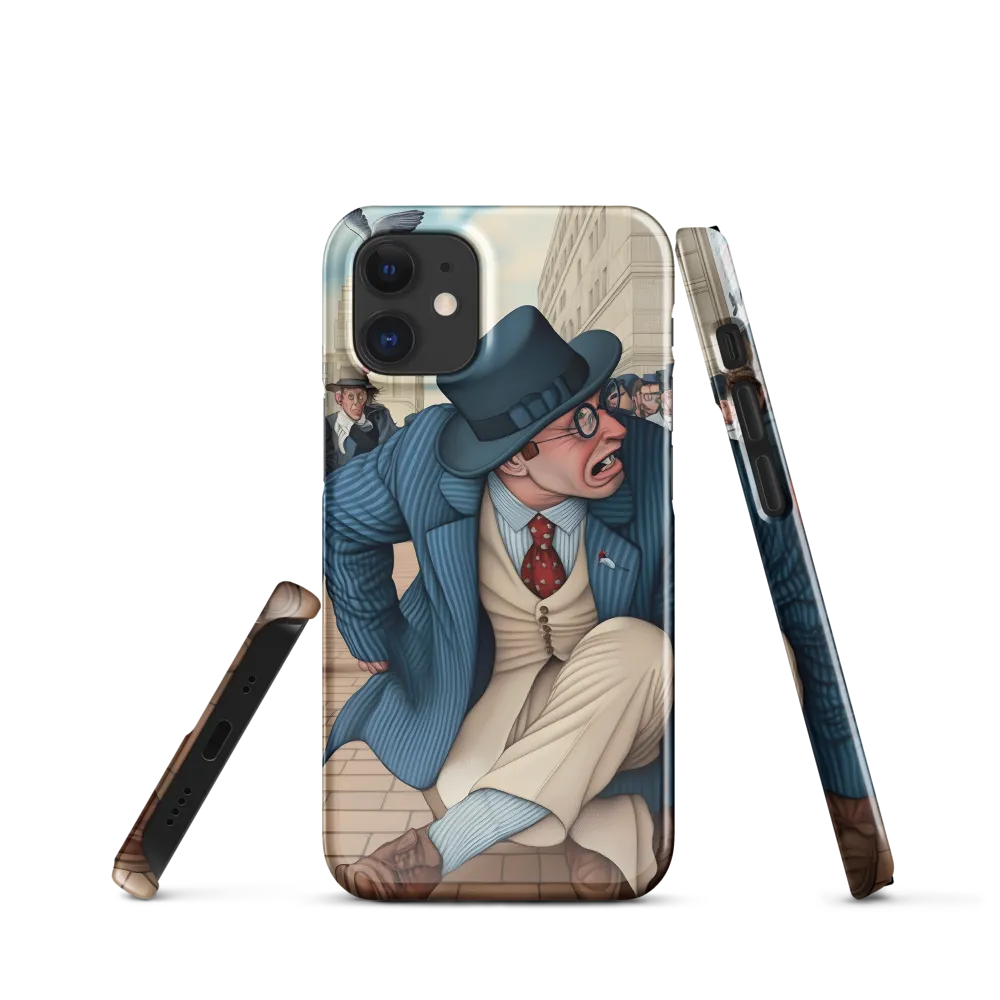 Caught in Tension | Phone Case |  12 Mini | Snap Case | Glossy
