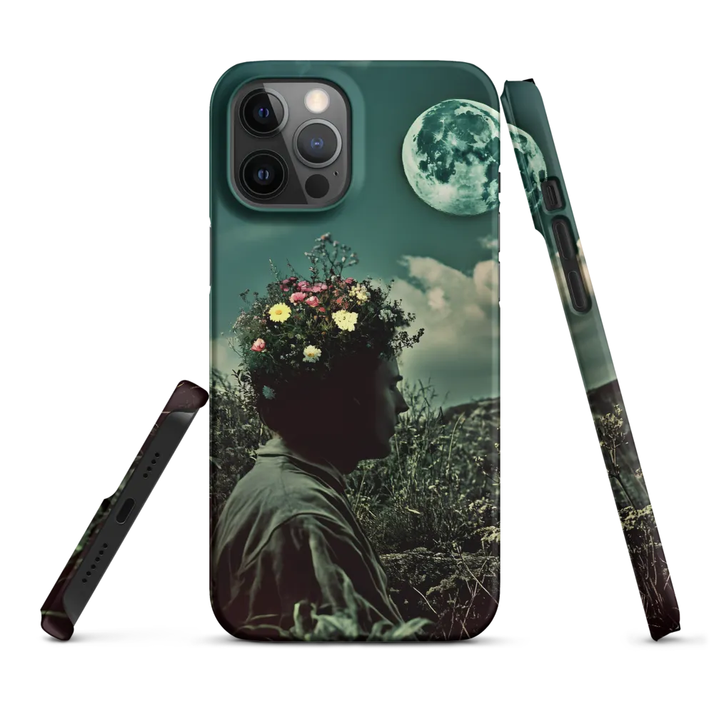 Moonlit Blossom | Phone Case |  12 Pro Max | Snap Case | Matte