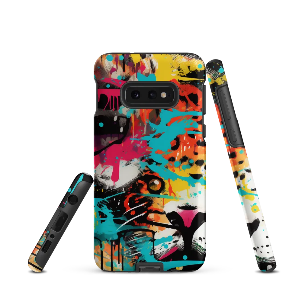 Fierce Fusion: Tiger and Lion in Graffiti