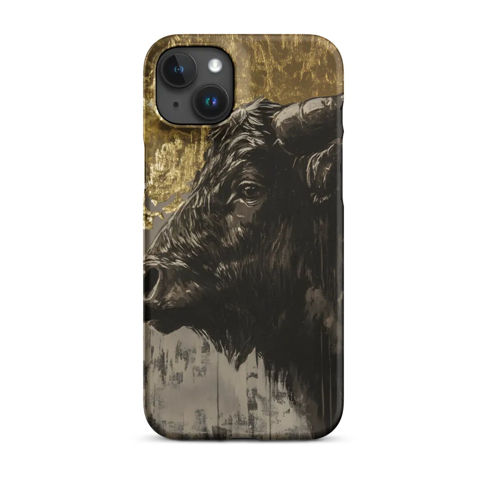 Majestic Bull Against the Golden Horizon