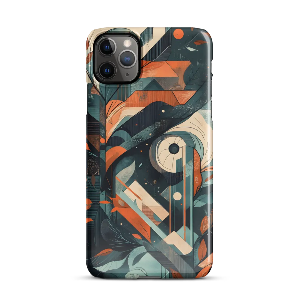 Nature's Geometric Dance | Phone Case |  11 Pro Max | Snap Case | Glossy