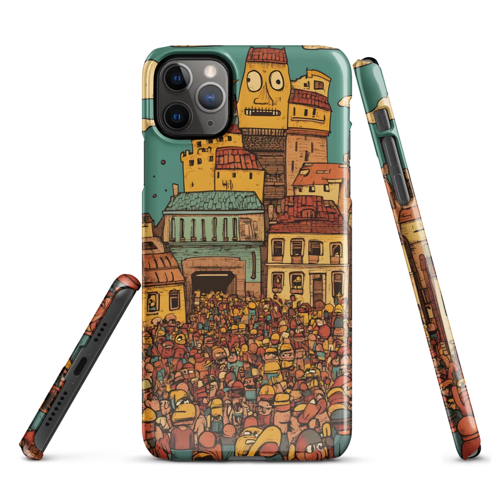 The Quirky City Gathering | Phone Case |  11 Pro Max | Snap Case | Glossy