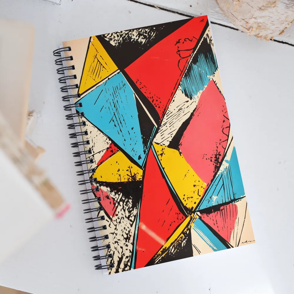 Dancing Triangles in Technicolor | Spiral Notebook