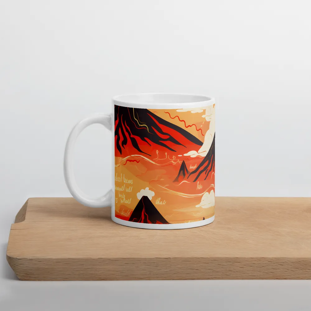 Whispers of the Volcano | Mugs | Multiple Sizes & Colors