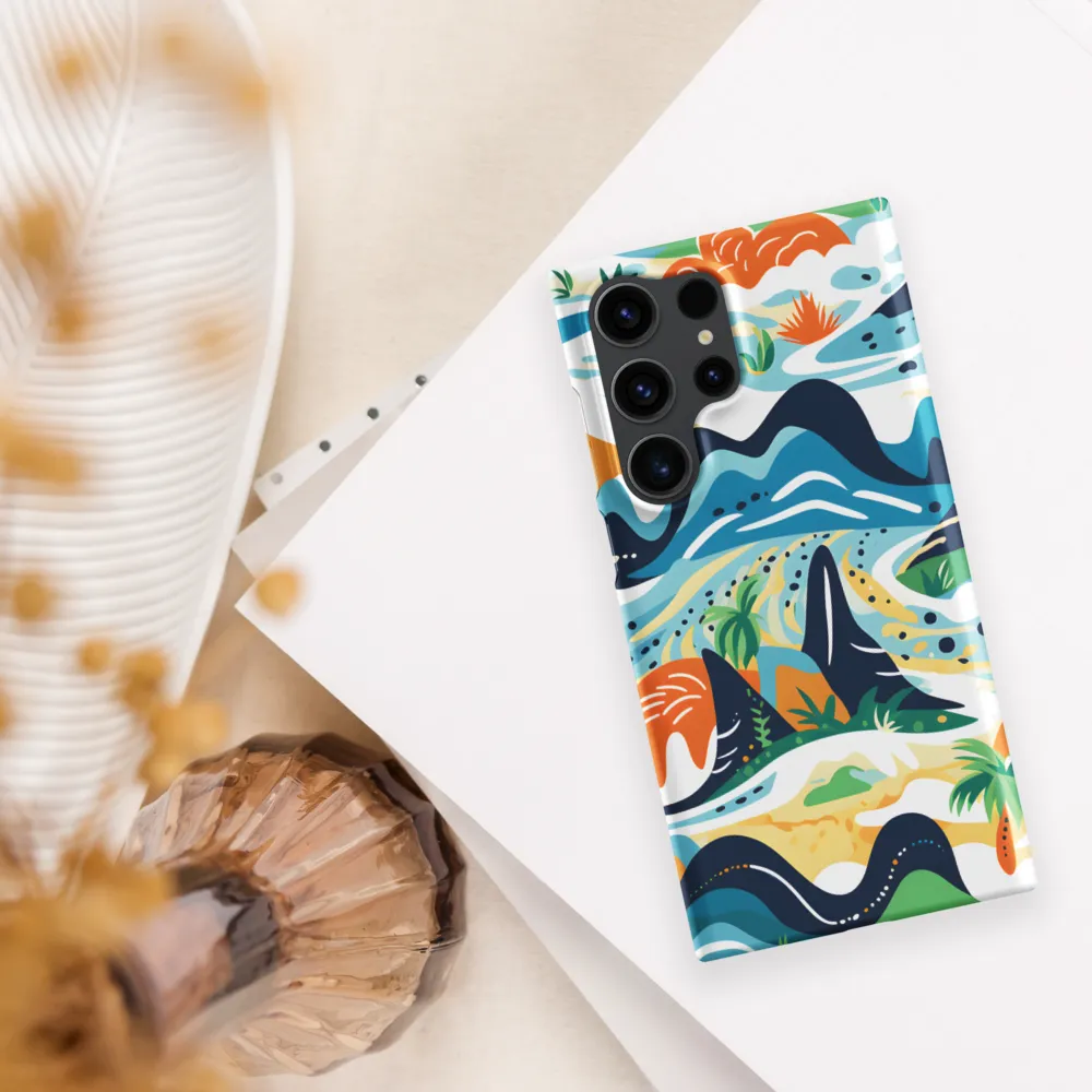 Abstract Tropical Landscape