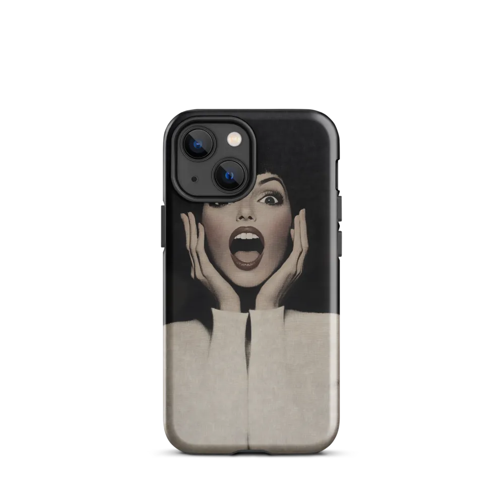 Eloquent Expression | Phone Case |  13 mini | Tough Case | Glossy