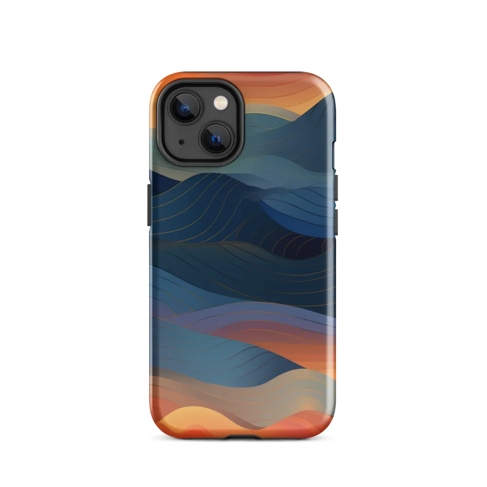 Harmonious Waves at Dusk