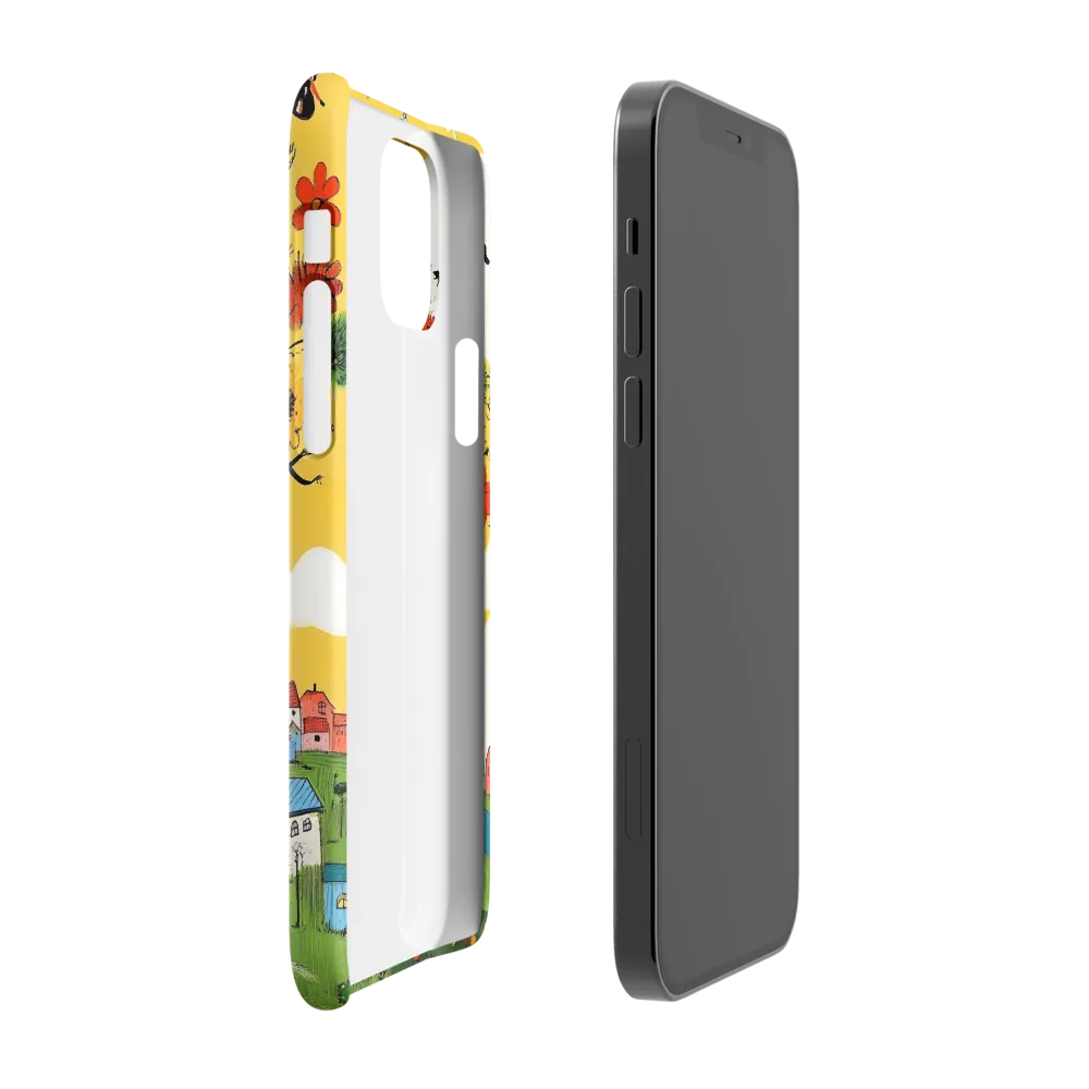 Whimsical Blooms of Life | Phone Case |  12 | Snap Case | Glossy