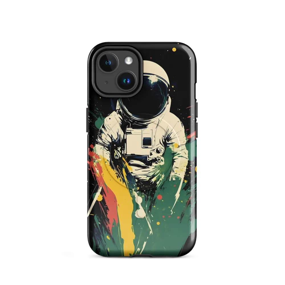 Cosmic Splash: The Astronaut's Journey