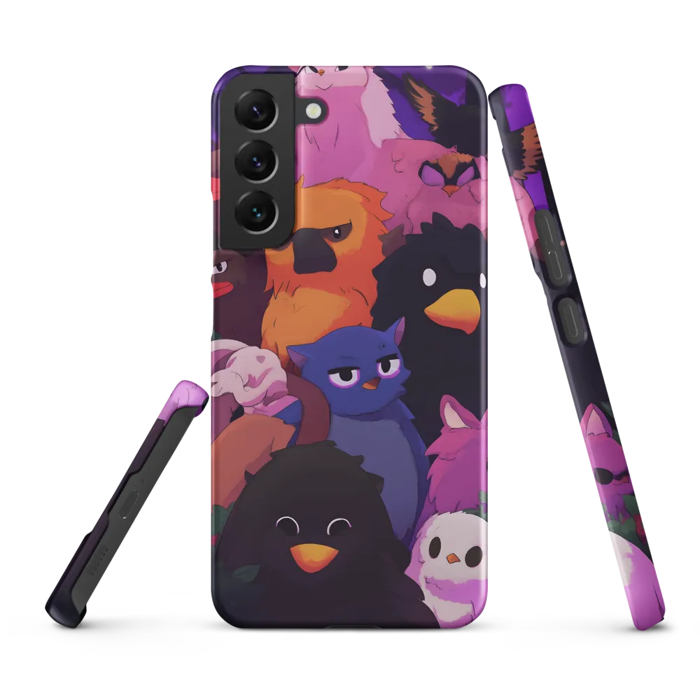 Whimsical Avian Gathering