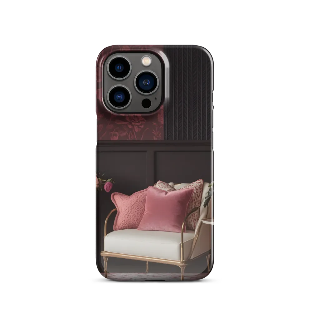 Elegance in Contrast: A Modern Interior Design | Phone Case |  13 Pro | Snap Case | Glossy