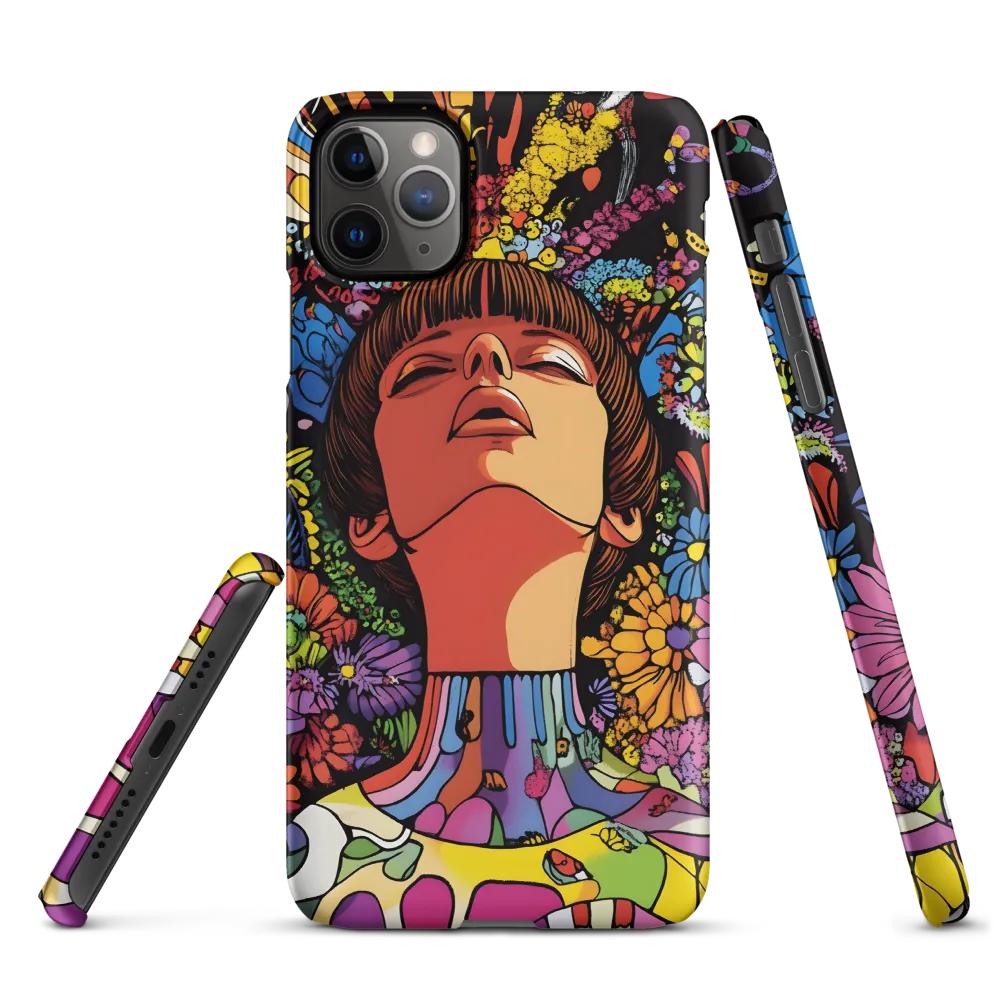 Vibrant Ecstasy: A Psychedelic Portrait