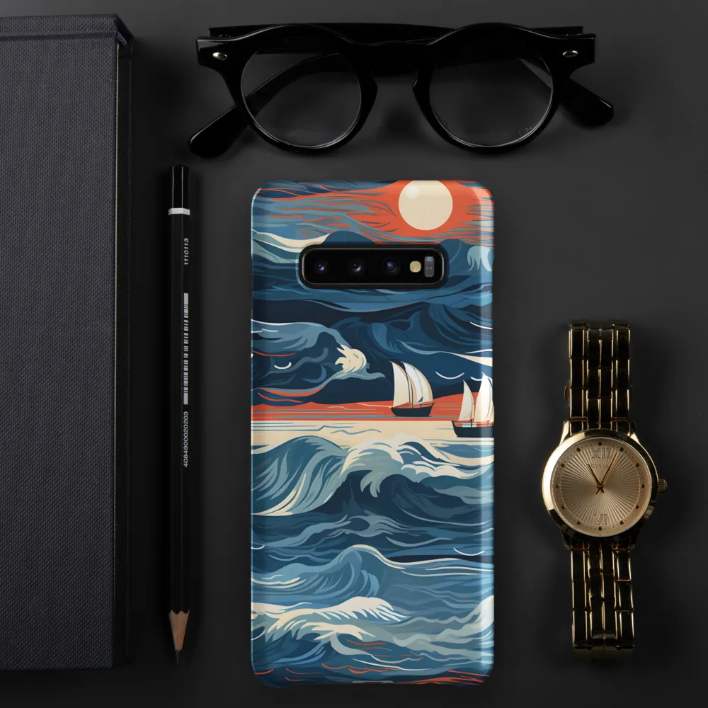 Ocean Whispers: A Voyage at Dusk