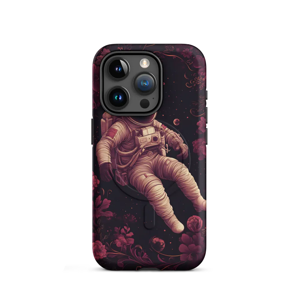 Cosmic Bloom: An Astronaut's Journey