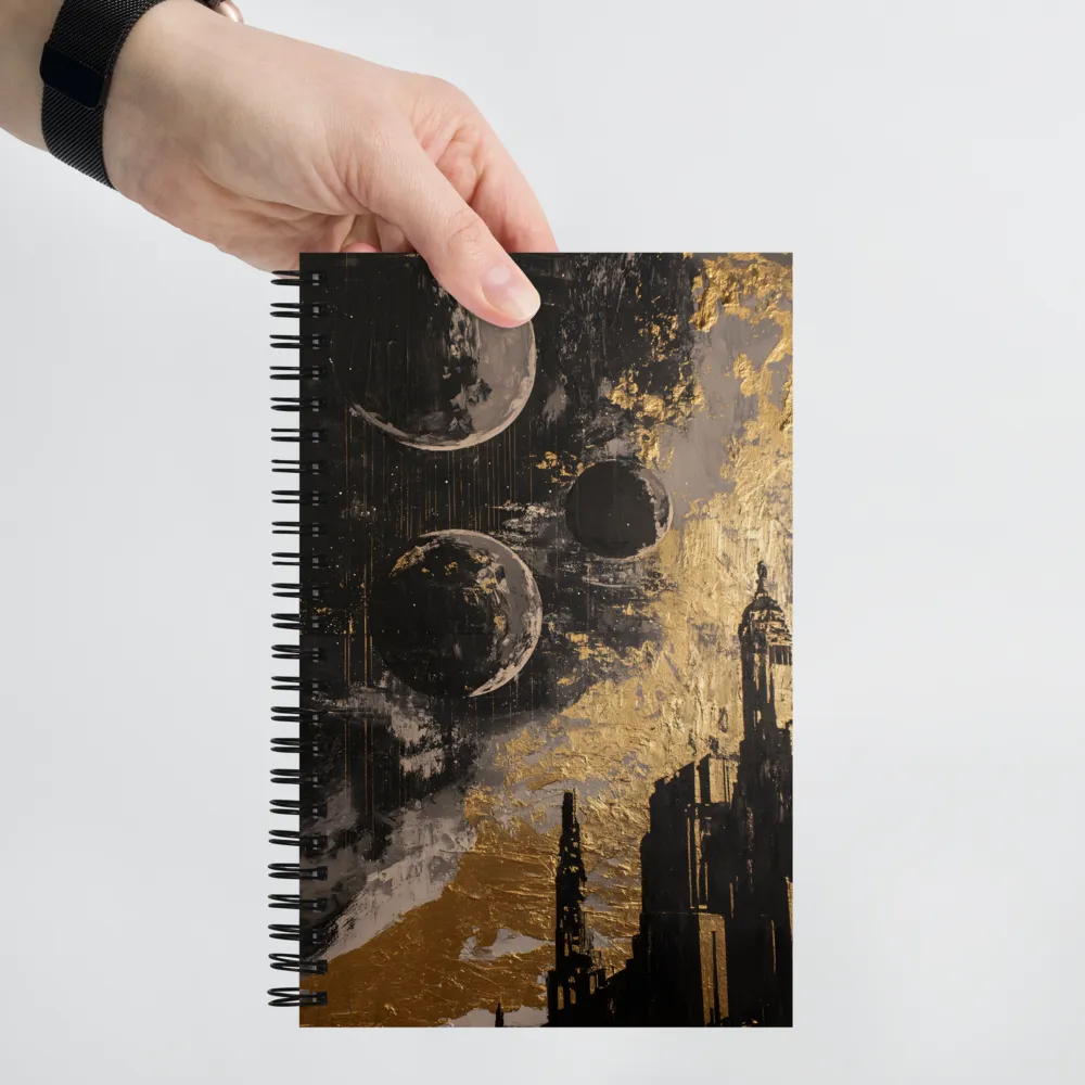 Celestial Cityscape | Spiral Notebook