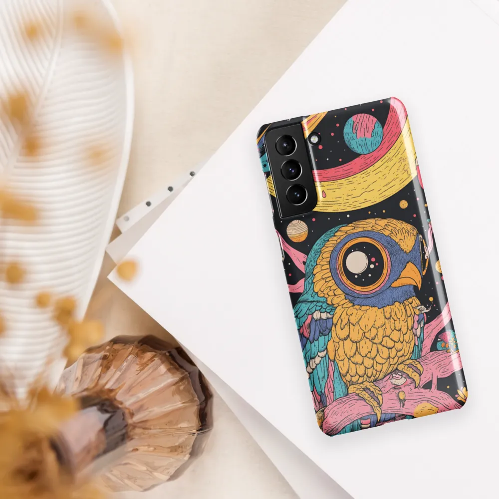 Whimsical Cosmic Owl