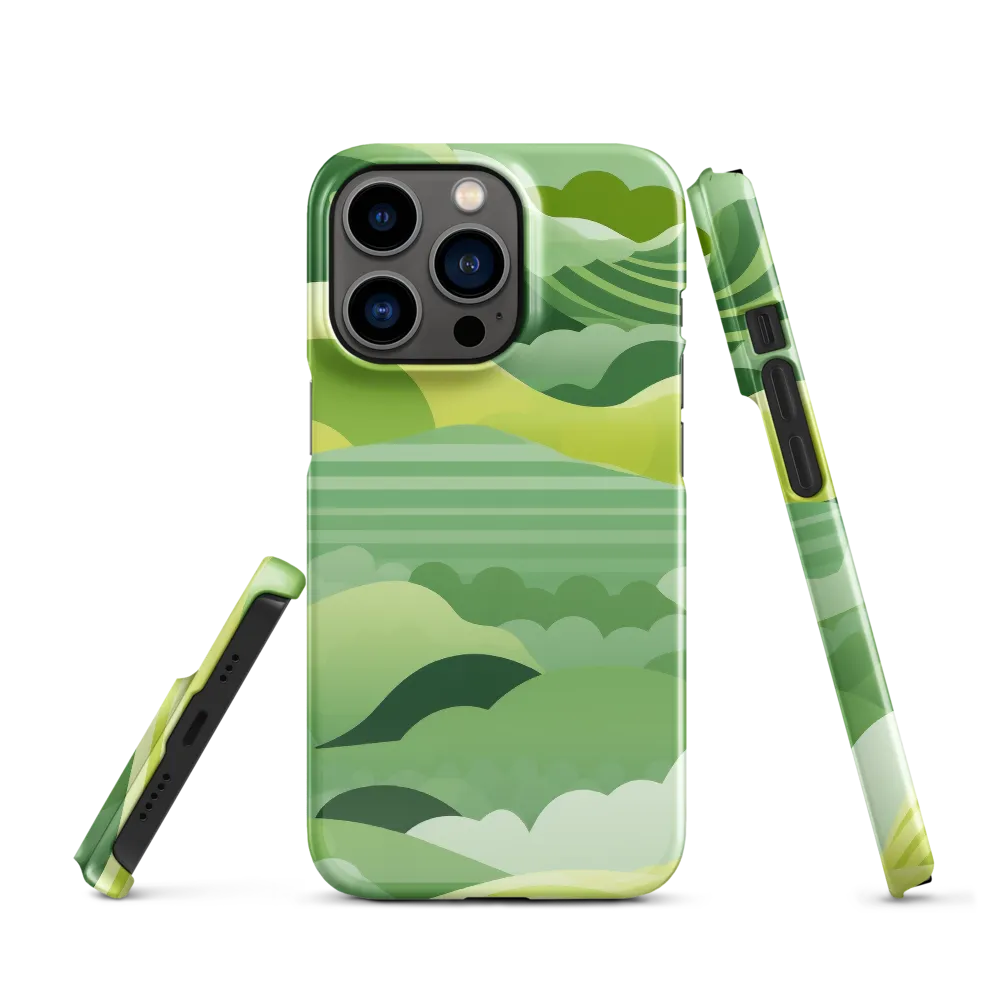 Tranquility in Green Waves