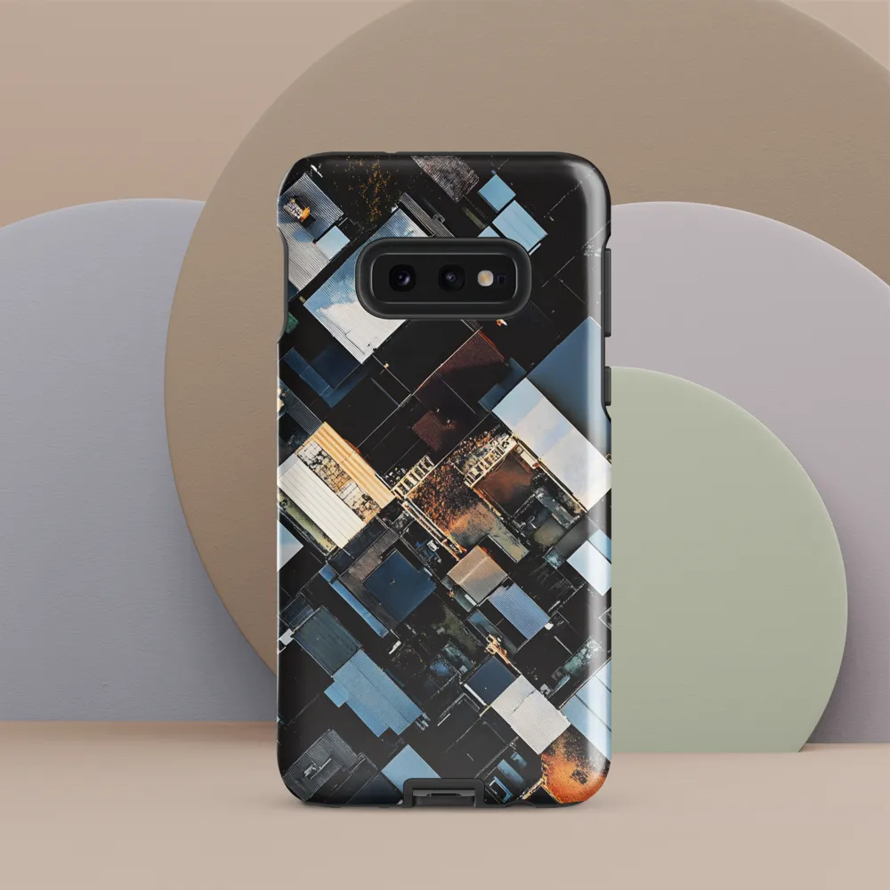 Urban Mosaic from Above