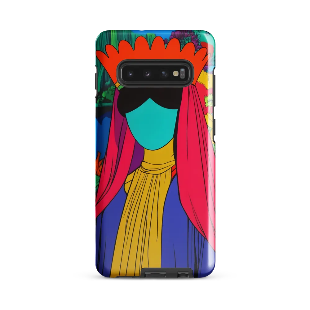 Crowned Surrealism | Phone Case |  S10 Plus | Tough Case | Glossy