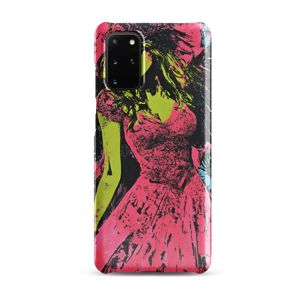 Mystical Angel in Neon Dreams