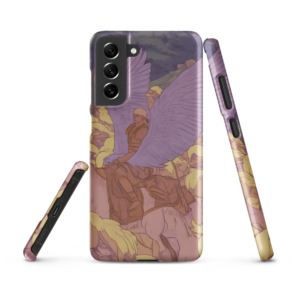 The Winged Guardian | Phone Case |  S21 FE | Snap Case | Matte