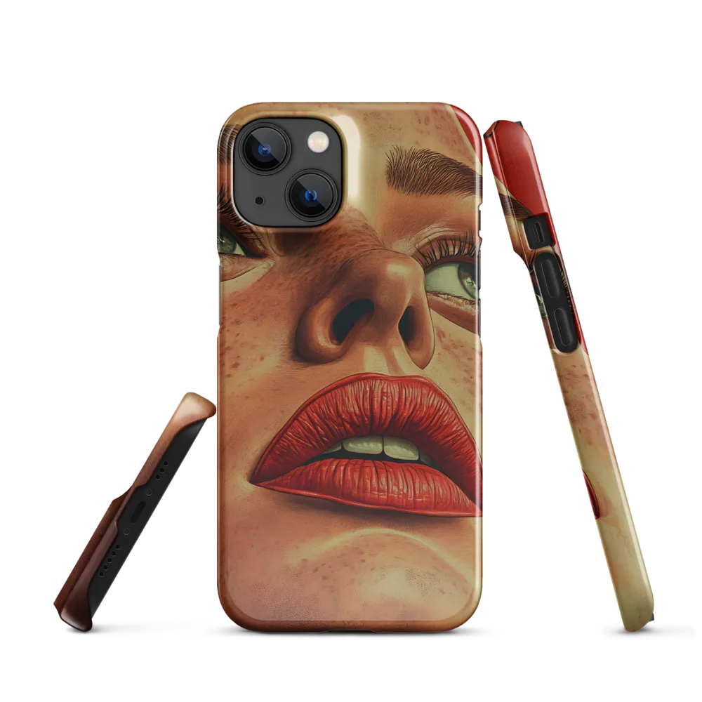 Red Intensity: A Portrait of Elegance