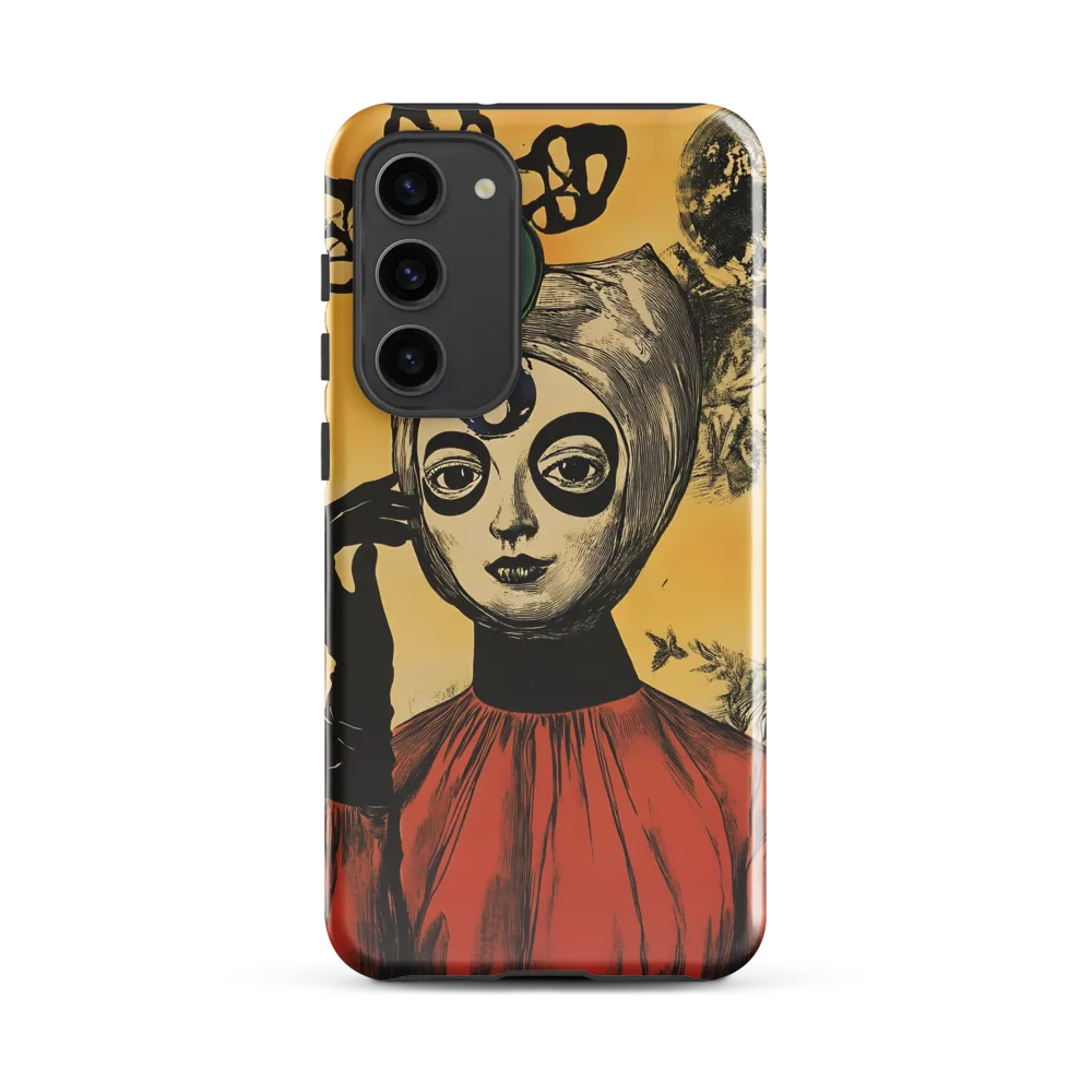 Enigmatic Portrait of Surrealism | Phone Case |  S23 Plus | Tough Case | Glossy