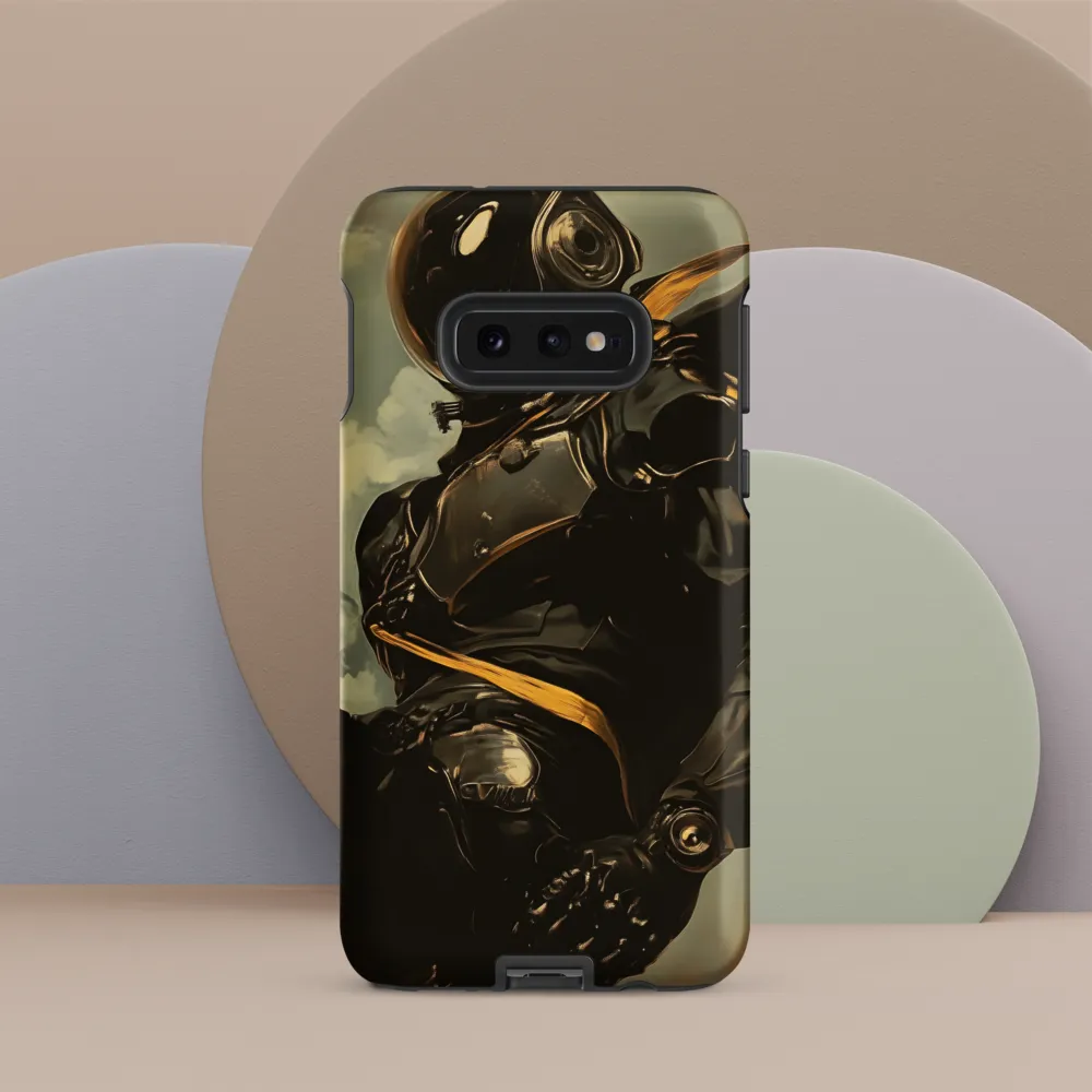 Ethereal Explorer: The Enigmatic Astronaut | Phone Case |  S10e | Tough Case | Matte