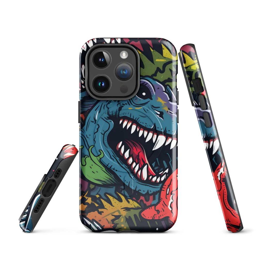 Dino Mania: A Colorful Frenzy