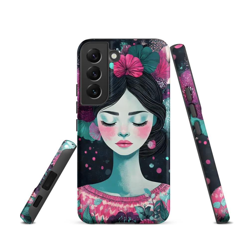 Embrace of Floral Serenity