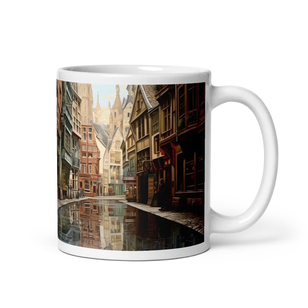 Reflections of a Timeless City | Mug with White inside | 11 oz