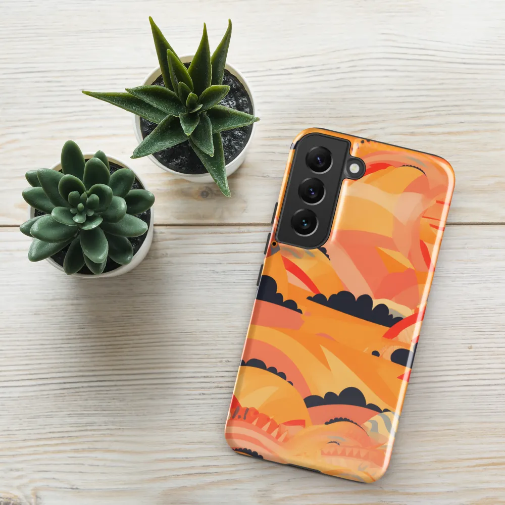 Whispers of the Abstract Horizon | Phone Case |  S22 | Tough Case | Glossy