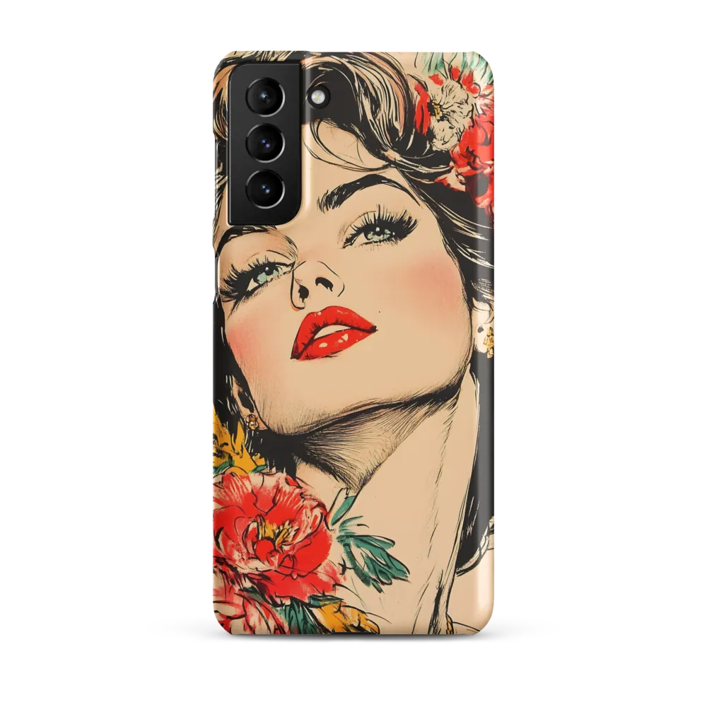 Radiance in Red: A Portrait of Elegance