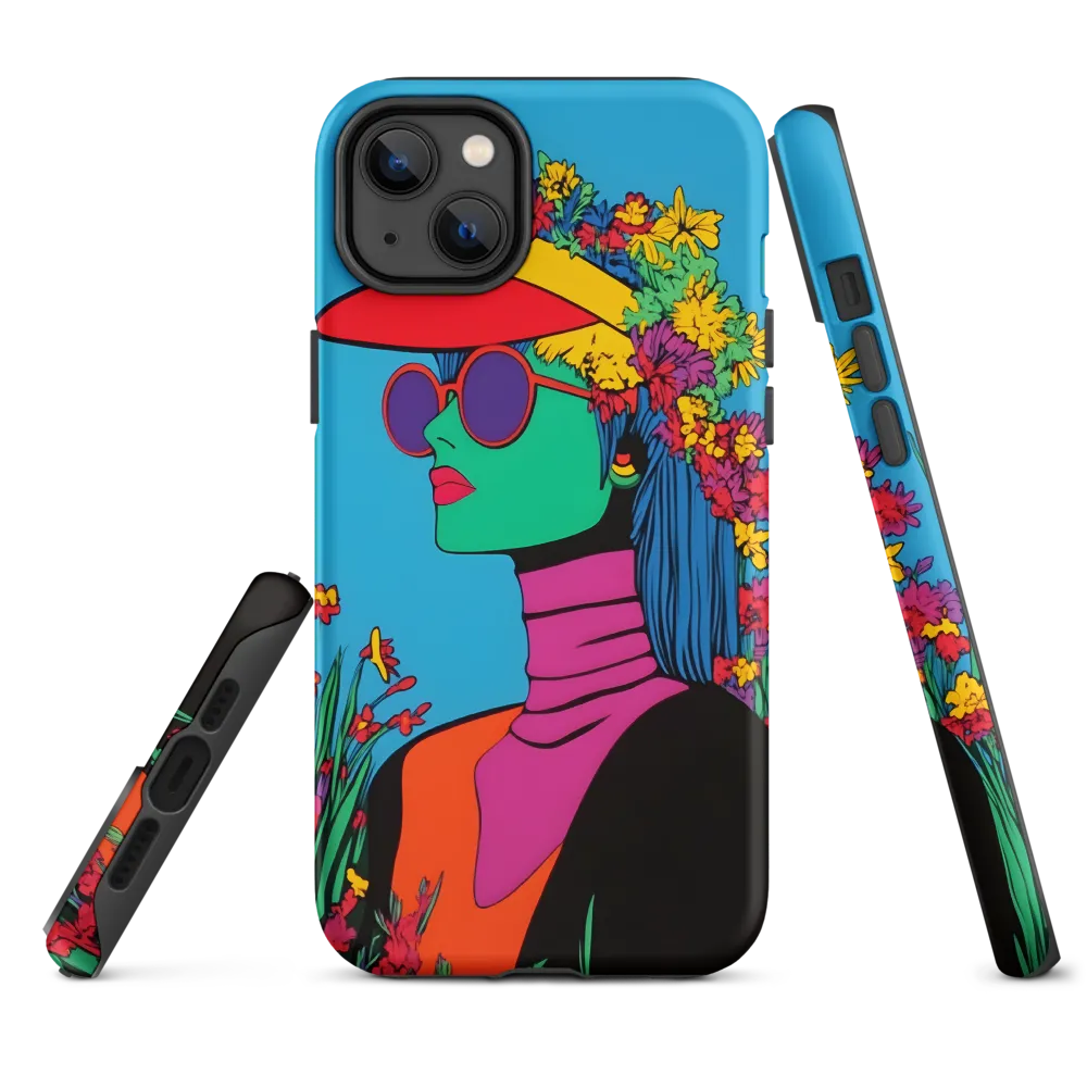 Botanical Elegance | Phone Case |  14 Plus | Tough Case | Matte