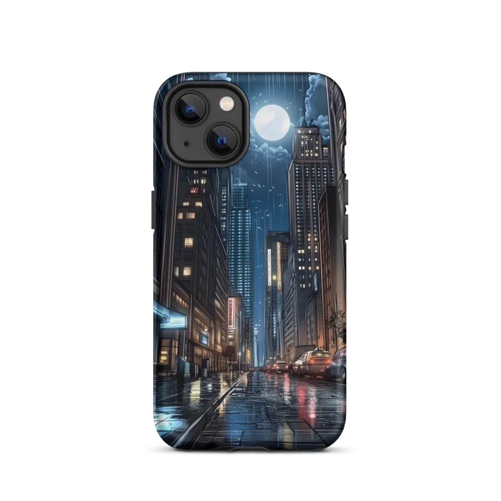 Moonlit Urban Serenity | Phone Case |  13 | Tough Case | Matte