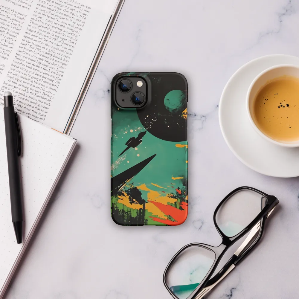 Journey Through the Cosmic Canvas | Phone Case |  13 | Snap Case | Matte