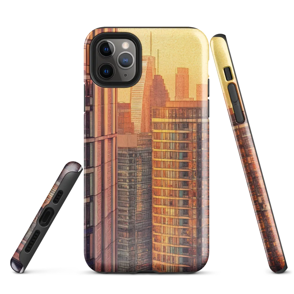 Urban Serenity at Sunset | Phone Case |  11 Pro Max | Tough Case | Glossy