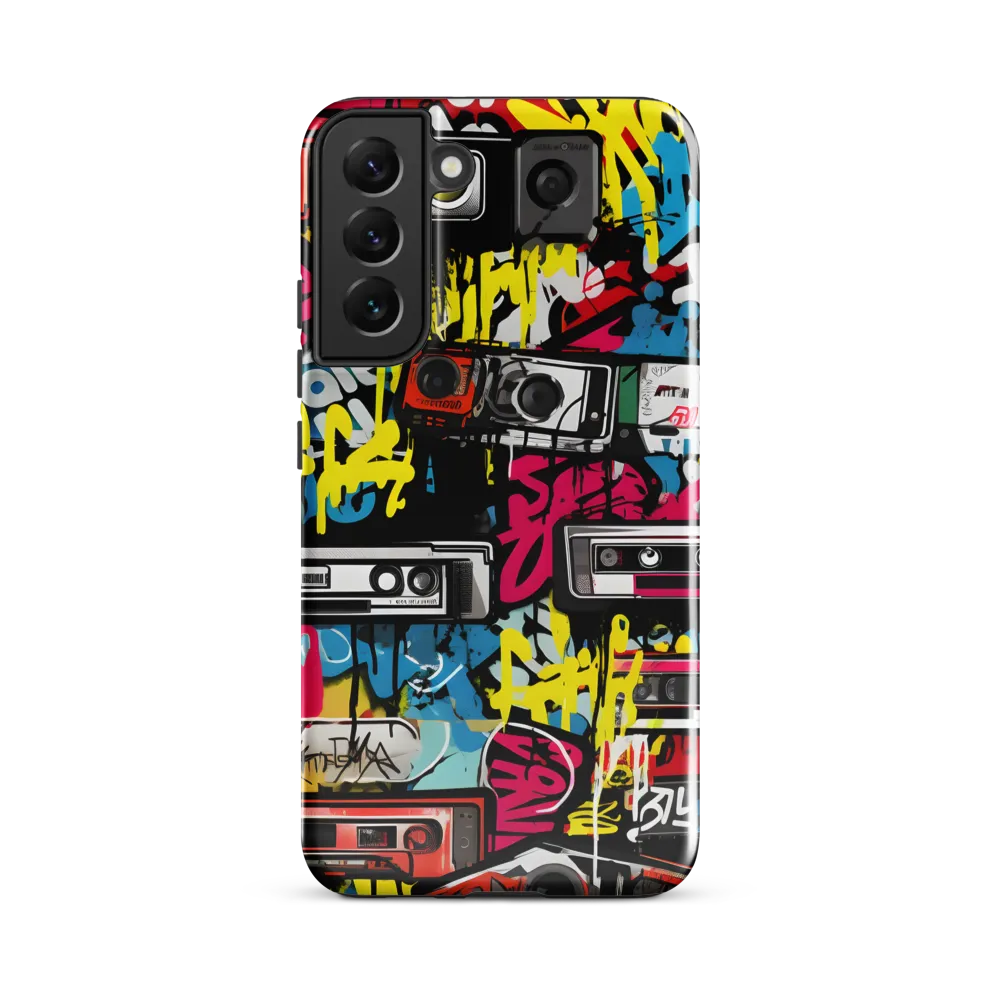 Urban Nostalgia: A Retro Cassette Explosion