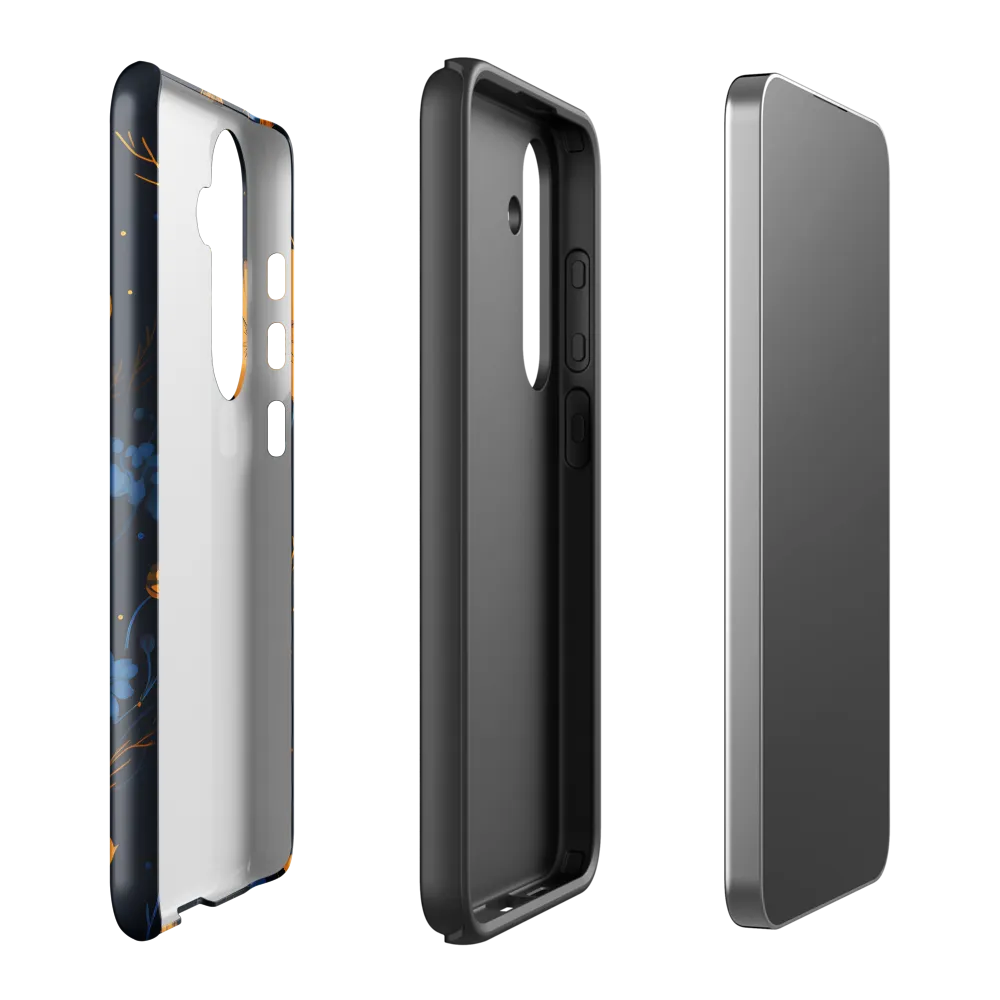Nocturnal Blossoms | Phone Case |  S24 Plus | Tough Case | Glossy