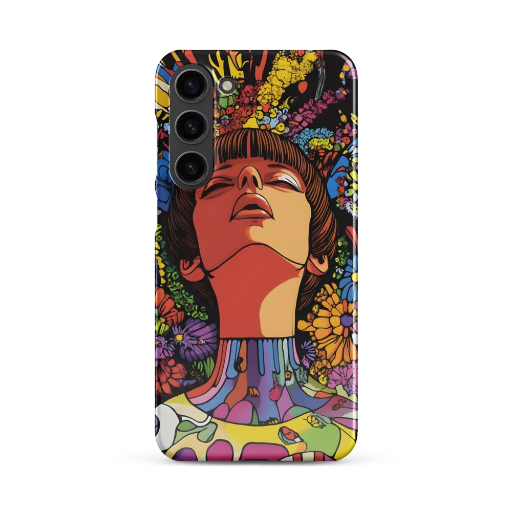 Vibrant Ecstasy: A Psychedelic Portrait