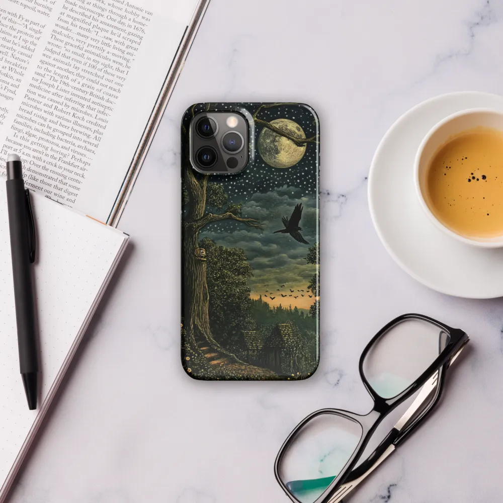 Mystical Nightscape Under the Full Moon | Phone Case |  12 Pro Max | Snap Case | Glossy