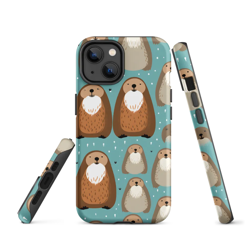 Whimsical Otter Pattern