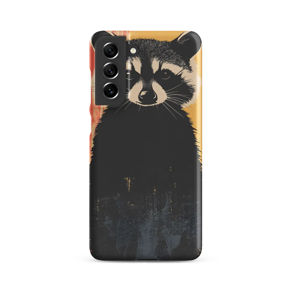 Whimsical Raccoon Portrait